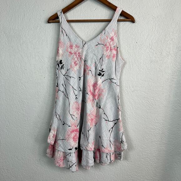 Luca Vanucci Linen Tunic Sleeveless Blouse Top - M - Picture 4 of 4